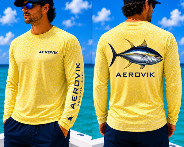 Camiseta Aerovik Tuna Amarilla