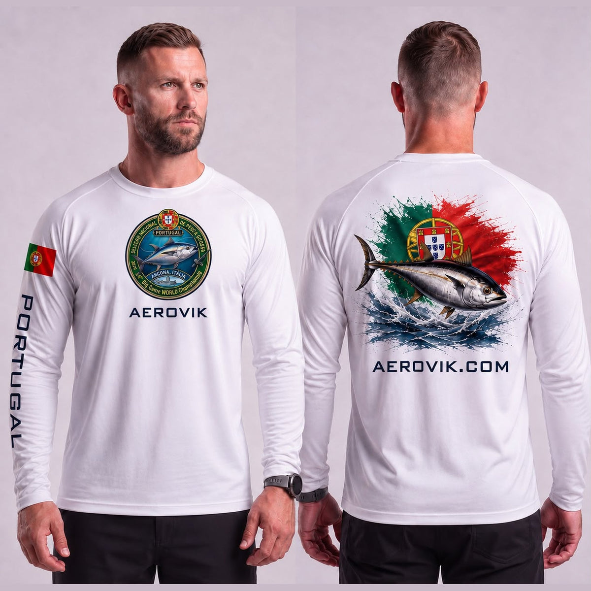 Camiseta Aerovik Portugal World Champions