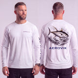 Maglia tecnica Aerovik Tuna - Bianca — 1