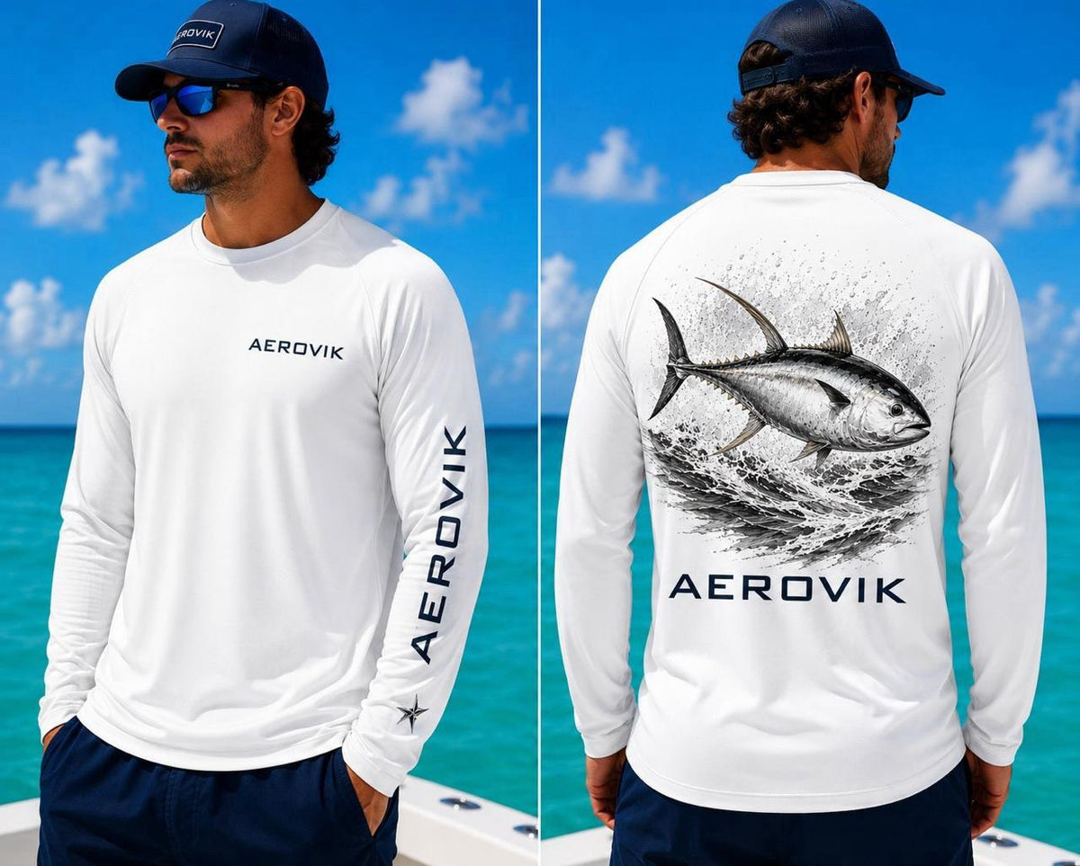 Camiseta Aerovik Tuna Blanca