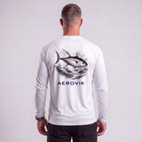 Maglia tecnica Aerovik Tuna - Bianca — 2
